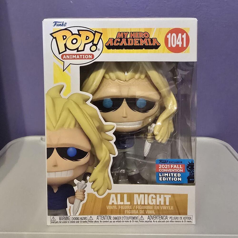 Funko Pop My Hero Academia All Might #1041 - 2021 NYCC Fall Convention Exclusive